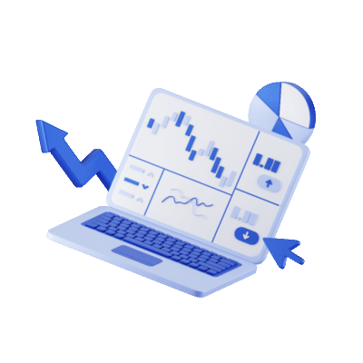 3D techny package being delivered by a drone